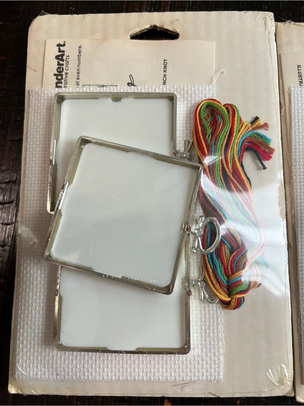 WonderArt Creative Crafts, Christmas Ornaments, New Lot Of 2